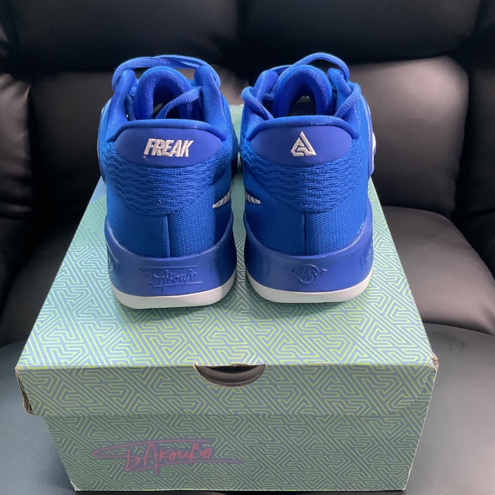 Nike Zoom Freak 4 TB Giannis "Game Royal" Blue White Basketball Shoes Men's 10 - Picture 2 of 9